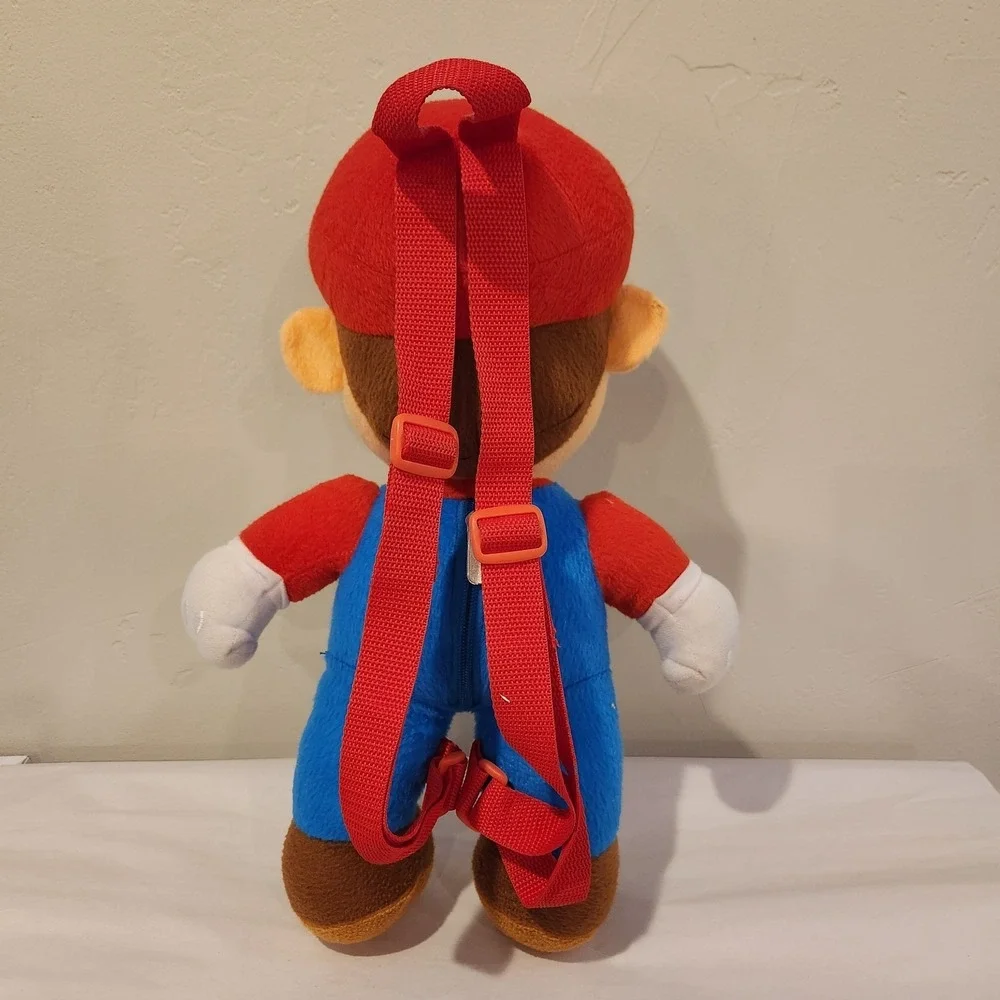 Mario Bros Mario Backpack Plush 16inch